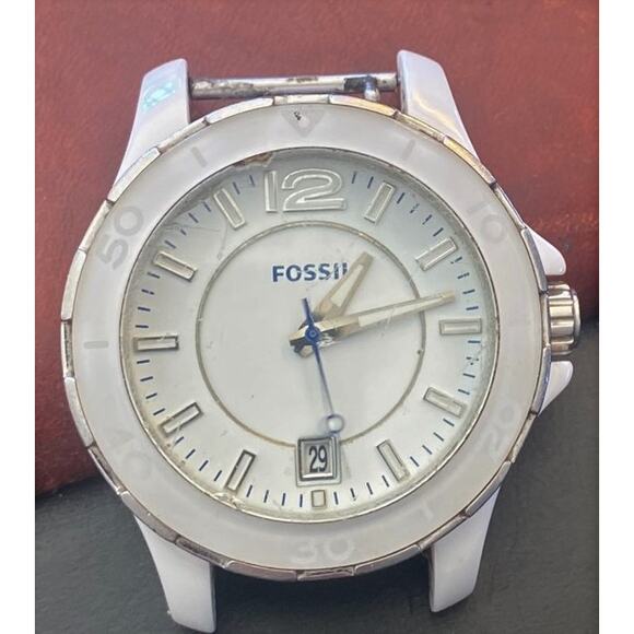 Unisex 40mm Thick Case Fossil Watch, CE-1034, No Band - Picture 1 of 4